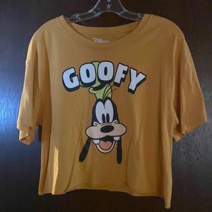 women’s large disney crop top